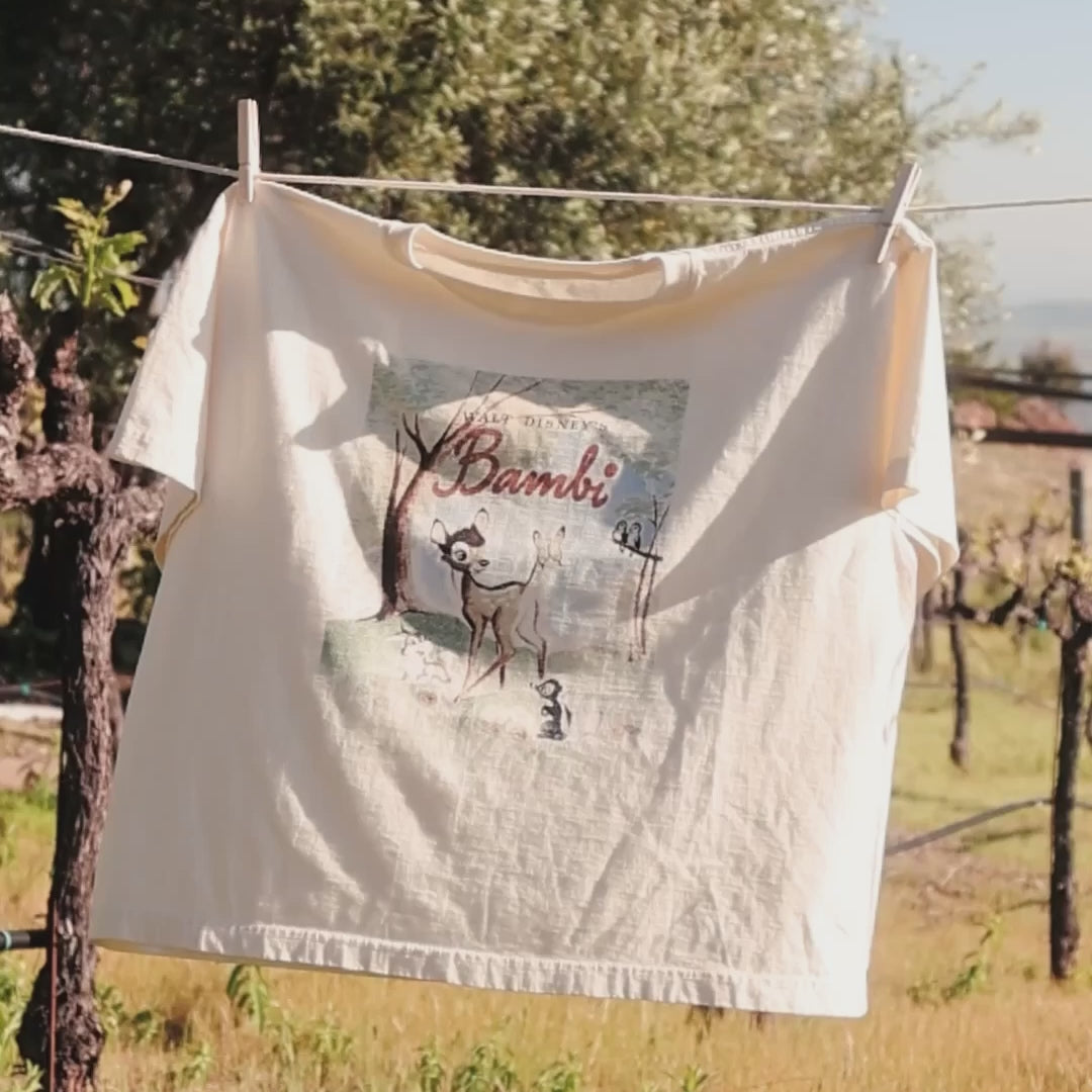 Disney Bambi Oversized Tee, Natural