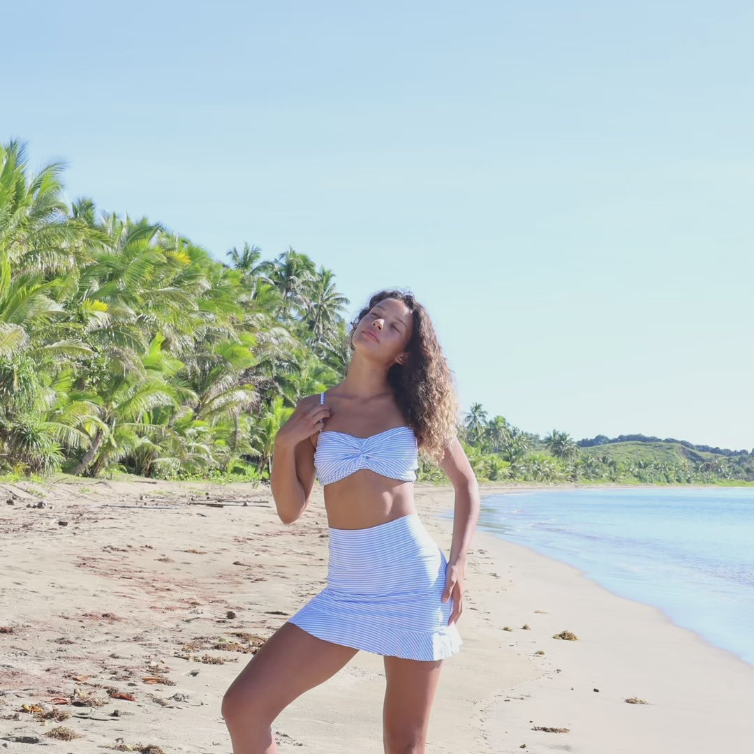 Braid Bandeau, Sand Bar Blue