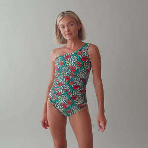 Icon Ruched One-Piece, Costa Floral