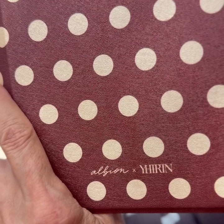 Kindle Cover-Cream Cocoa Dot