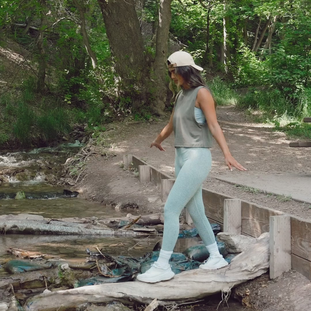 Intention Leggings 7/8, Heather Grey - Albion Fit