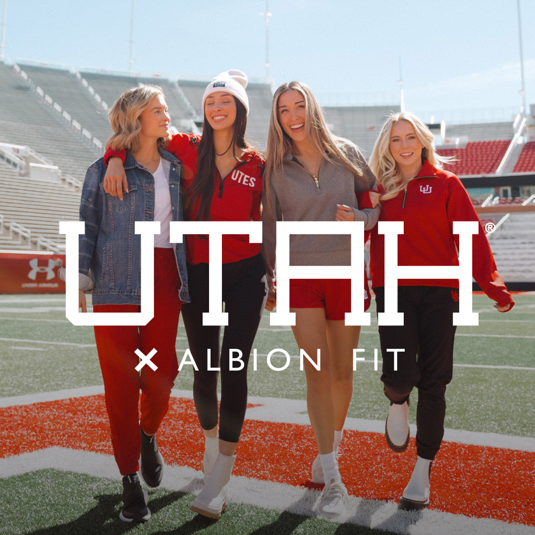 University of Utah Exclusive Clothing with Albion: U of U Logowear