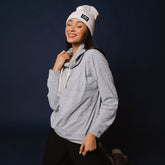 Travel Hoodie, Heather Grey