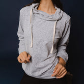 Travel Hoodie, Heather Grey