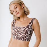 Wailea Floral Olivia Swim Crop