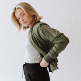 Sage Bomber Jacket