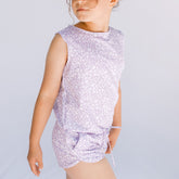 Mini Lilac Romper