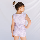 Mini Lilac Romper