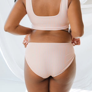 Pink Checkers Hipster Bottoms