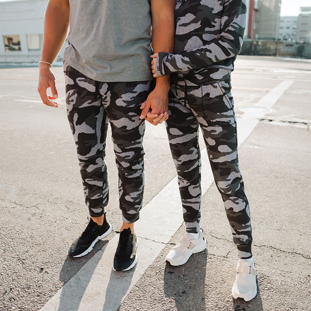 forvridning Forfølgelse Abnorm Men's At Ease Joggers, Grey Camo - Albion