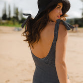 Belle One-Piece, Black Checkers