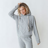 Travel Hoodie, Heather Grey