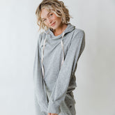 Travel Hoodie, Heather Grey