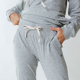 Travel Joggers, Heather Grey