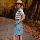 The Away Skirt, Light Chambray