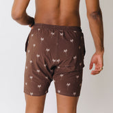 Wind and Sea Shorts, Chocolate Palm