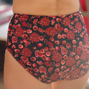 Pink Ditzy High-Waisted Bottoms