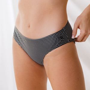 Black Checkers Hipster Bottoms