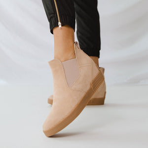 Sorel Out N About Slip On Wedge, Natural Tan