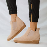 Sorel Out N About Slip On Wedge, Natural Tan