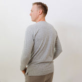 BYU Men's Campus Crew, Heather Grey