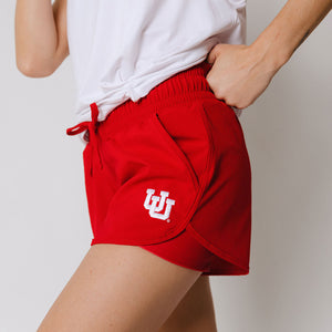 Utah Lunge Shorts, Crimson