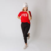 Utah Boyfriend Tee, Red Utes