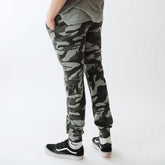 Men's At Ease Joggers, Grey Camo