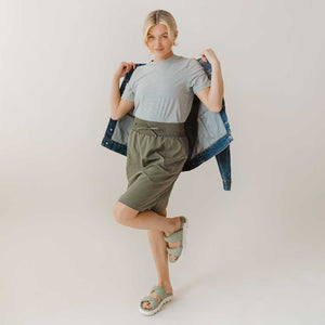 The Away Skirt, Olive