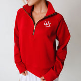 Utah Oxford Zip-Up, Crimson