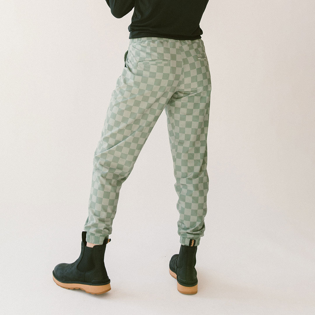 The Jetsetter Sweatpants - Duck Camo Green