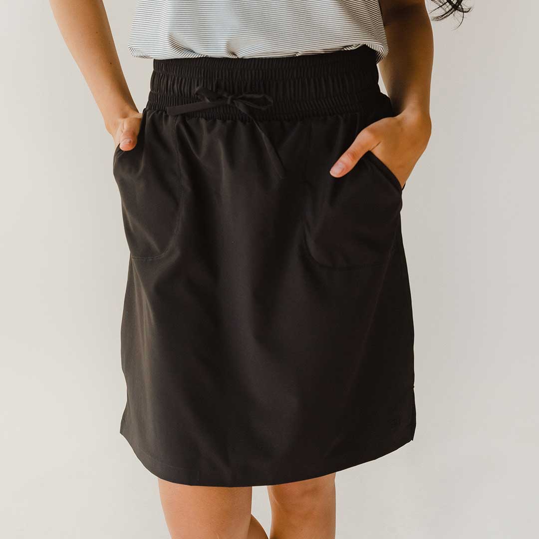 The Away Skirt, Black