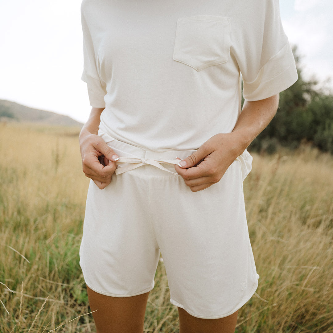 Serenity Shorts, Ivory