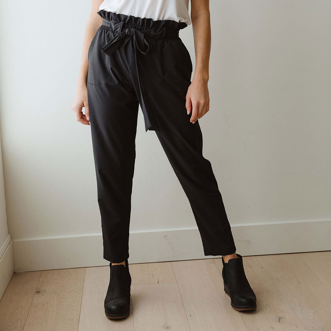 Storia Bow Trousers - Tan | Garmentory