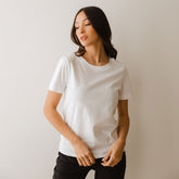 Boyfriend Tee, White