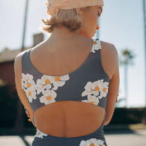 Daisy Top Knot One-Piece