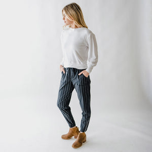 The Coco Long Sleeve, Bamboo White