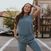 Dusk Blue Jumpsuit