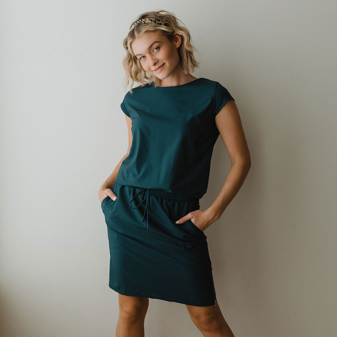 Emerald Green Going Places Dress