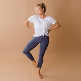 Intention Flow Capris, Indigo