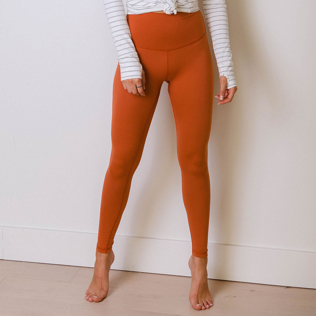 Buy Dollar Missy Women Rust Orange Solid Churidar Leggings - Leggings for  Women 7418009 | Myntra