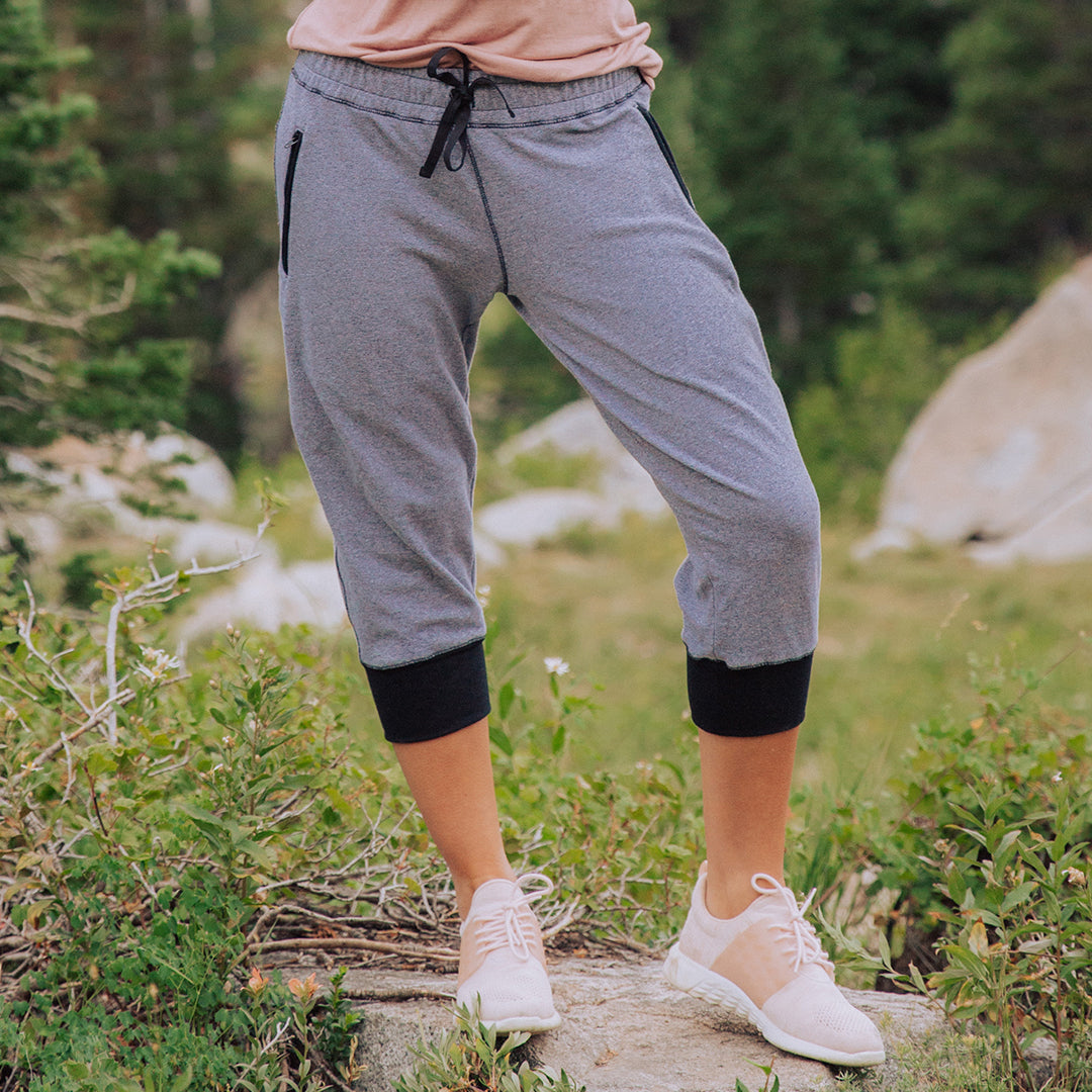 At Ease Crop Joggers - Albion