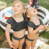 Mini Wave Two-Piece Set, Midnight Dash