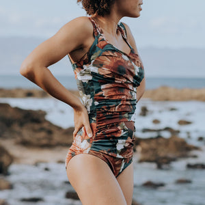 The Blaire Off Shoulder One-Piece Swimsuit