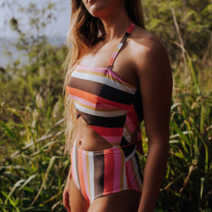 The Neapolitan One-Piece Cut Out Suit