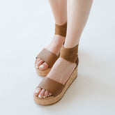 Sorel Cameron Flatform Ankle Strap, Velvet Tan