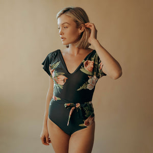 Carolina Cape One-Piece Swimsuit