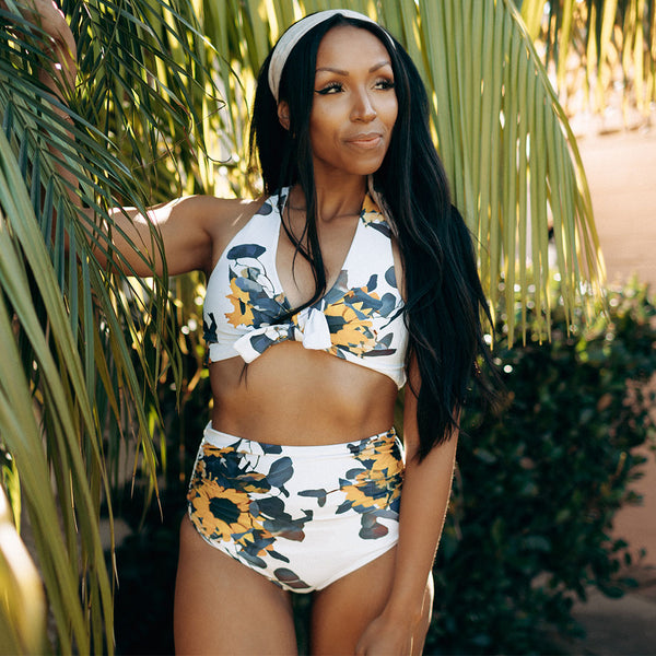 sunflower swimsuit top