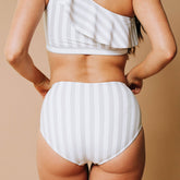 Sandy Stripe High-Waisted Bottoms