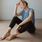 Basic Tee, Blue Venice Stripe